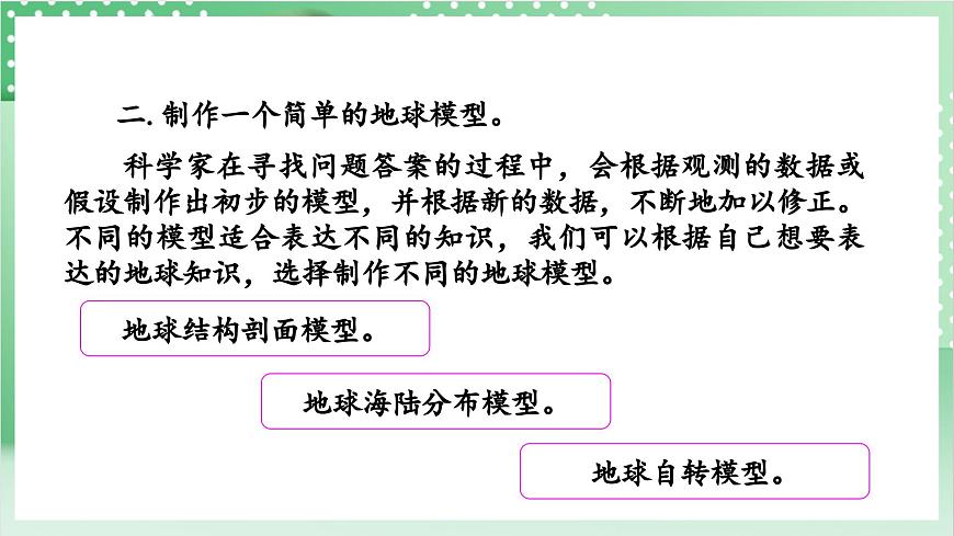 教科版科學六年級上冊2.1 《我們的地球模型》 課件第7頁
