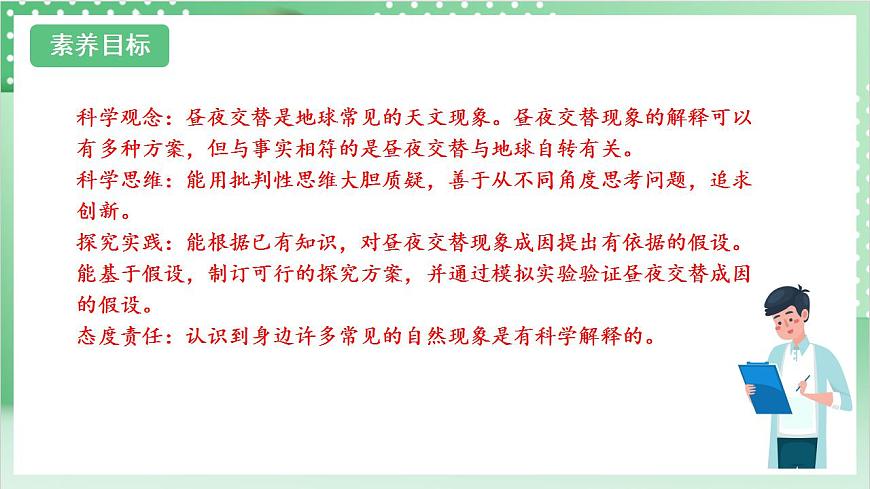 教科版科學(xué)六年級上冊2.2 《晝夜交替現(xiàn)象》 課件第2頁