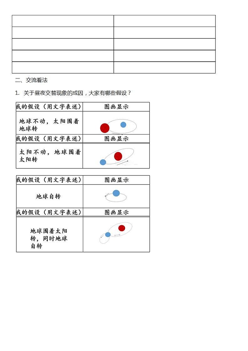 【新课标】教科版科学六年级上册2.2 《昼夜交替现象》 教学课件+教案+素材02