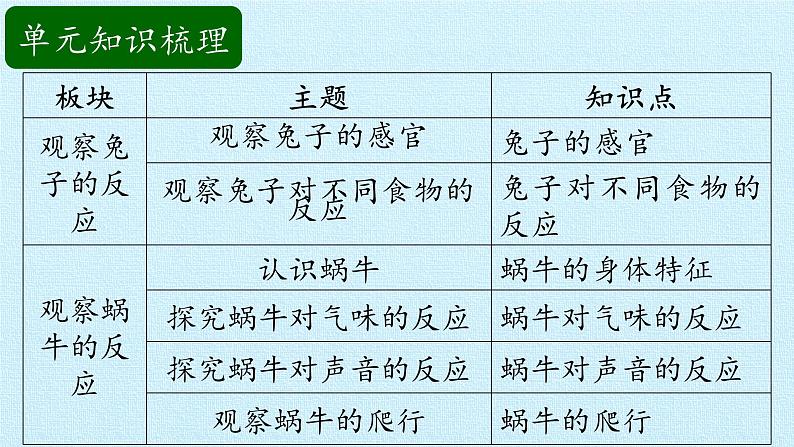 二年级上册科学课件-第二单元动物的反应复习课件-湘科版(一起)02