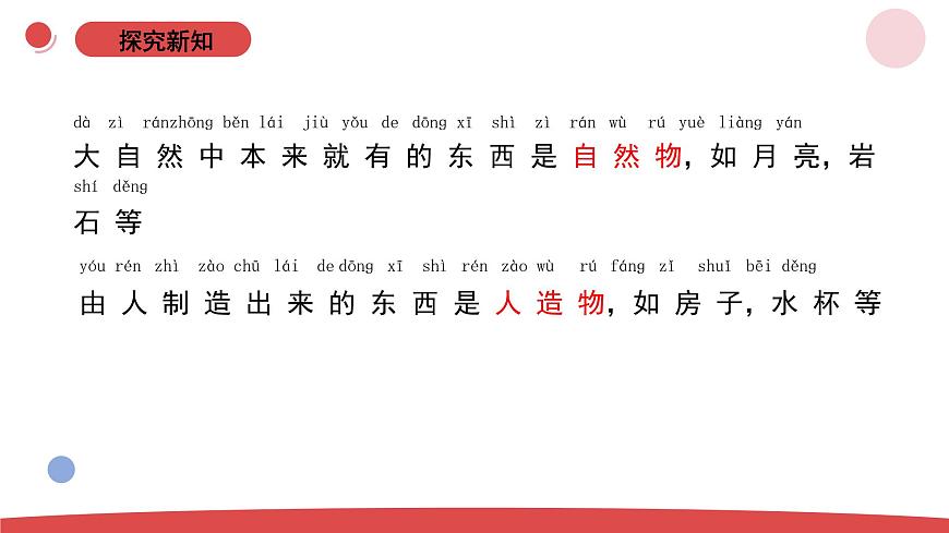 4.10《自然物與人造物》（課件）-2024-2025學年一年級上冊科學 蘇教版（2024）第5頁