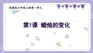 小学科学苏教版（2024）六年级上册（2017）1 蜡烛的变化优秀教学ppt课件