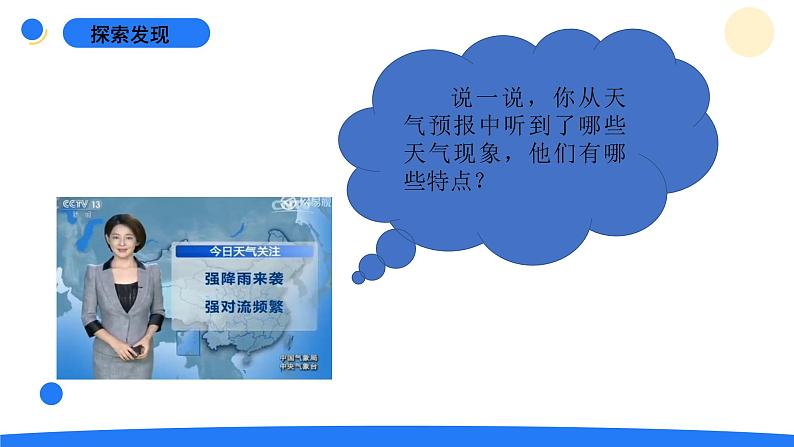 大象版(2017秋)科学二年级上册 1.1变幻的天气(课件+教案)04