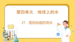 4.21 落到地面的雨水（课件）-2024-2025学年五年级上册科学粤教粤科版