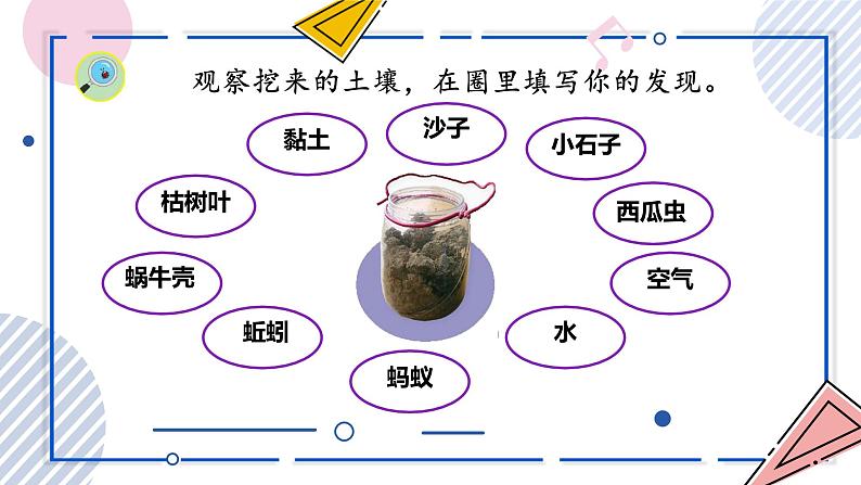 【核心素养】苏教版科学三年级上册 2.4 土壤的成分(教学课件)第7页