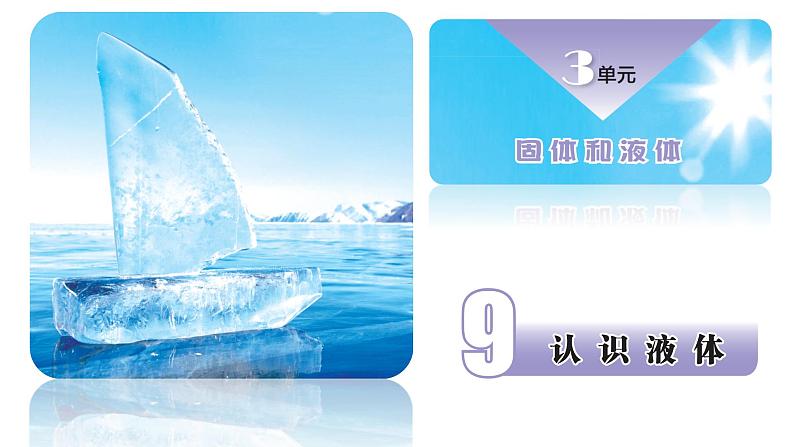 苏教版三年级科学上册3.9认识液体课件第1页