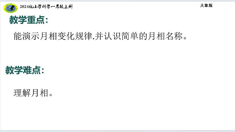 大象版(2024)小学科学第四单元多变的月亮4.1月亮什么样课件第4页