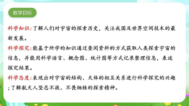 人教鄂教版(2017)科学六下 3.11《人类探索宇宙的历程》课件第5页