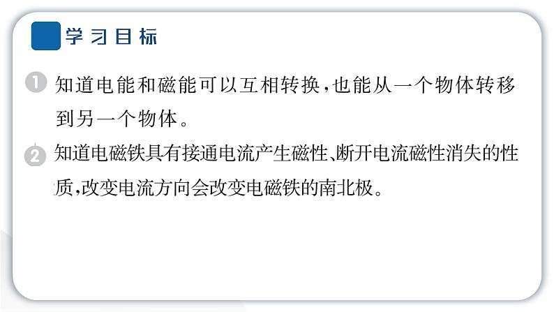 2024教科版科学六年级上册第四单元能量4电能和磁能 作业课件第2页