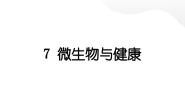 小学科学7.微生物与健康作业课件ppt