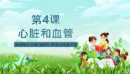 小学科学青岛版（六三制）(2024)五年级下册（2017）4 心脏和血管优秀ppt课件