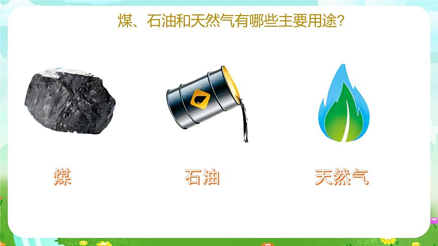 青島版六三制（2017）科學(xué)六年級下冊 第9課《煤 石油 天然氣》課件第5頁