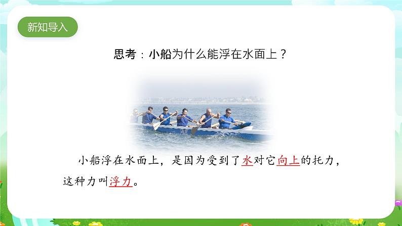 大象版(2017)科学四下 5.1《小船与浮力》课件第2页