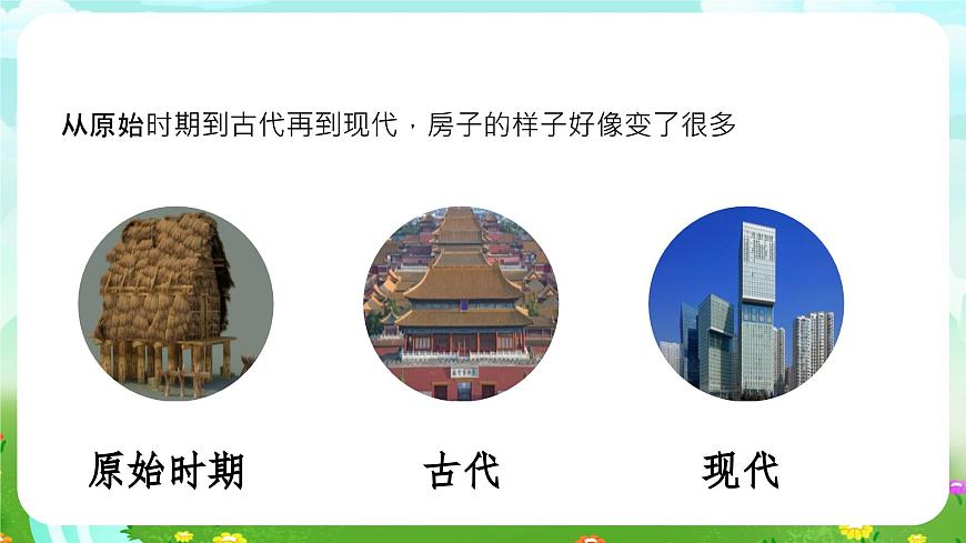 大象版（2017）科學三下 1.1《房子的變遷》課件第3頁