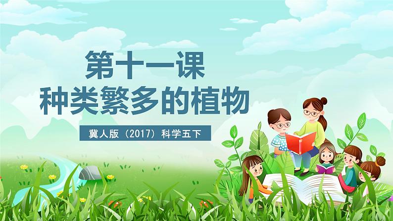 冀人版(2017)科学五下 第11课《种类繁多的植物》课件第3页