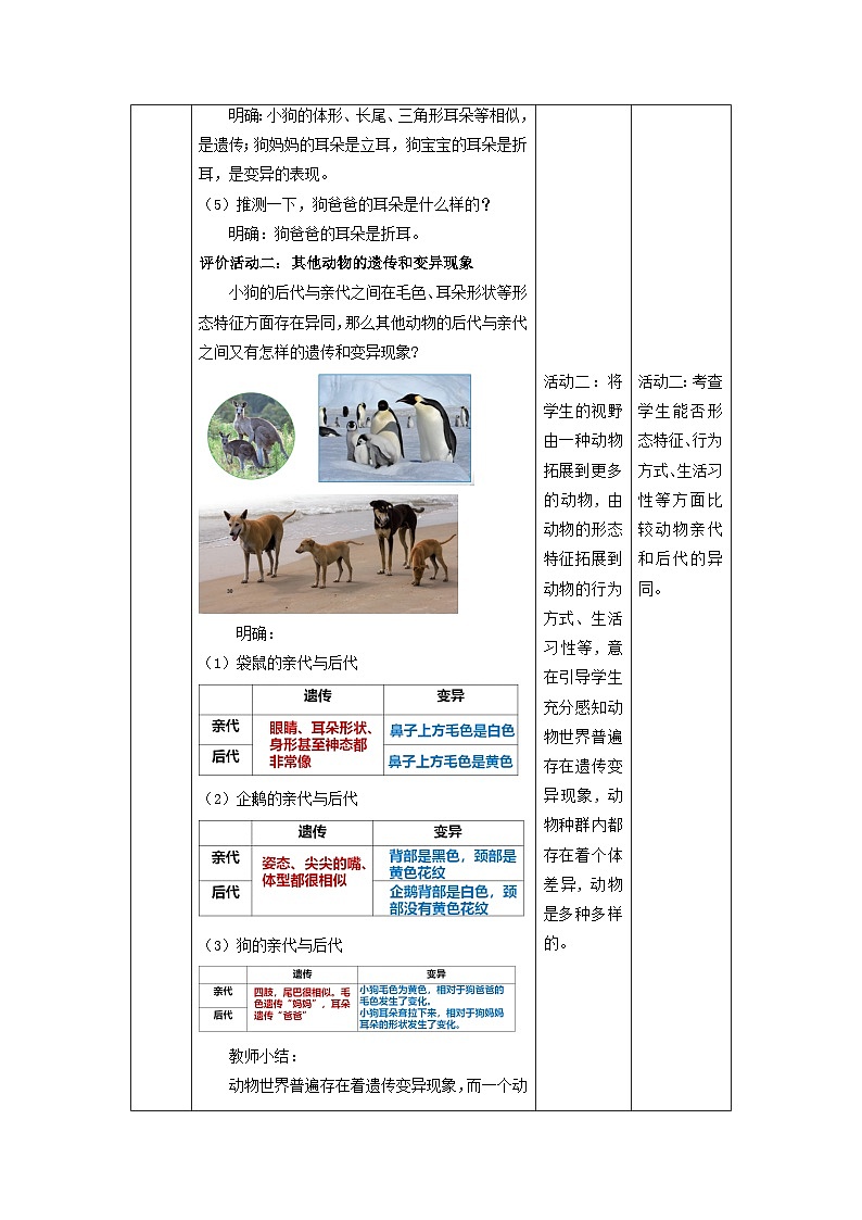 【核心素养】教科版科学六年级下册 2.4《多种多样的动物》教案第3页