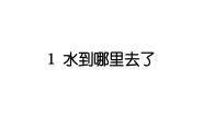 小学教科版1、水作业ppt课件