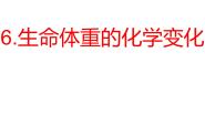 小学科学教科版（2024）六年级下册6.生命体中的化学变化教学ppt课件