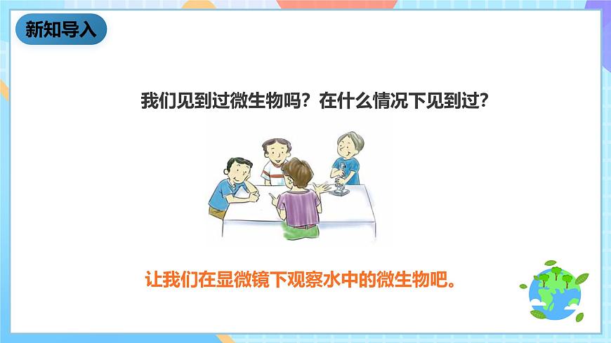 教科版科學(xué)六下1.7《用顯微鏡觀察身邊的生命世界(三)》課件第5頁