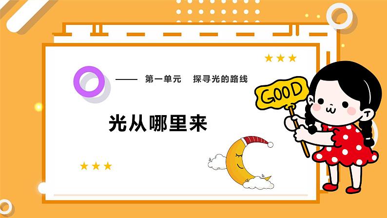 1.1 光从哪里来(教学课件) 第1页