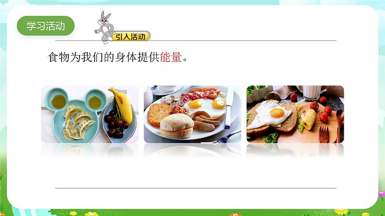 大象版(2017)科学五下 4.1《我们需要食物》课件第3页