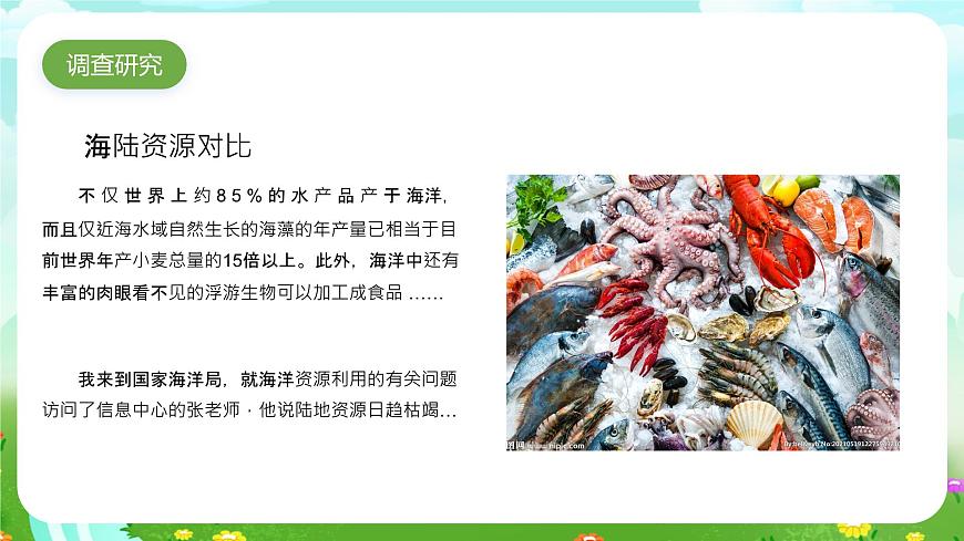 大象版（2017）科學六下 2.2《海洋資源》課件第3頁