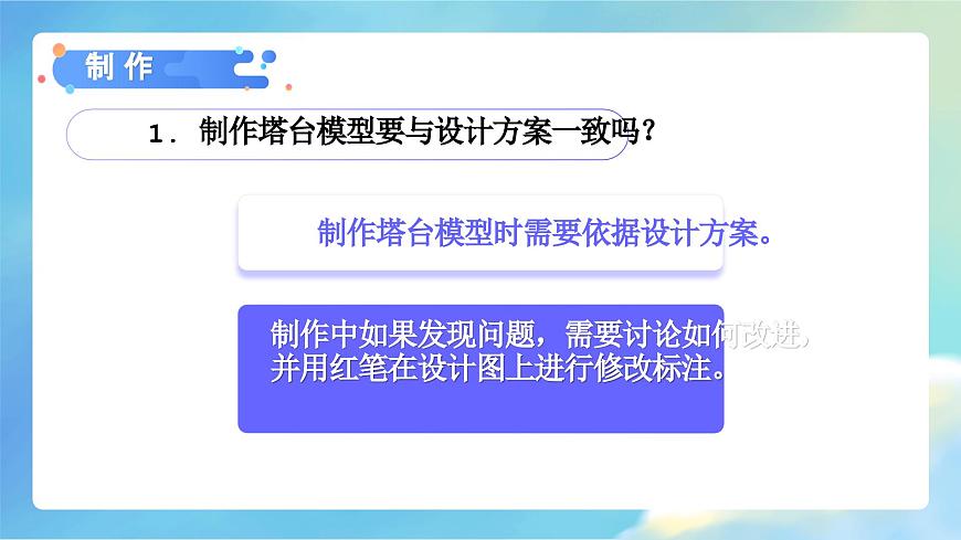 1.5 制作塔臺模型（教學(xué)課件）（教科版）第6頁