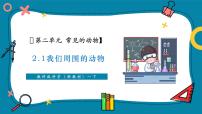 小學(xué)科學(xué)教科版（2024）一年級(jí)下冊(cè)（2024）1.我們周圍的動(dòng)物優(yōu)秀教學(xué)課件ppt