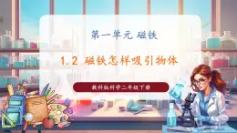 【核心素養(yǎng)優(yōu)質(zhì)課】教科版科學(xué)二年級(jí)下冊(cè)1.2 磁鐵怎樣吸引物體（教學(xué)課件+同步教案含反思）