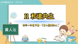 11《和谐共生》（课件）科学一年级下册（冀人版2025春）