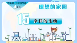 【核心素養(yǎng)】蘇教版科學(xué)六年級(jí)下冊(cè) 15《多樣的生物》課件PPT+教案