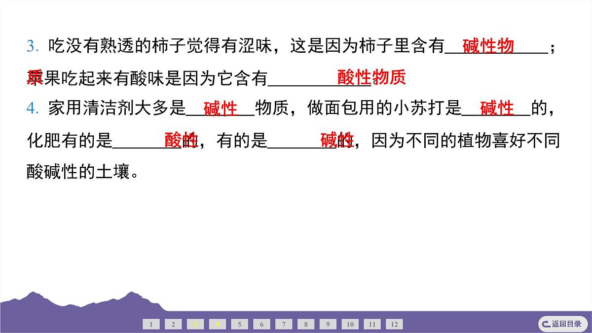 教科版(2017)科学六年级下册 4.7 美丽的化学变化(习题课件)第4页