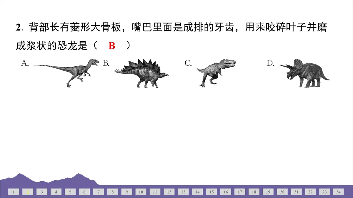 教科版(2017)科学六年级下册 期中测试(三)(习题课件)第3页