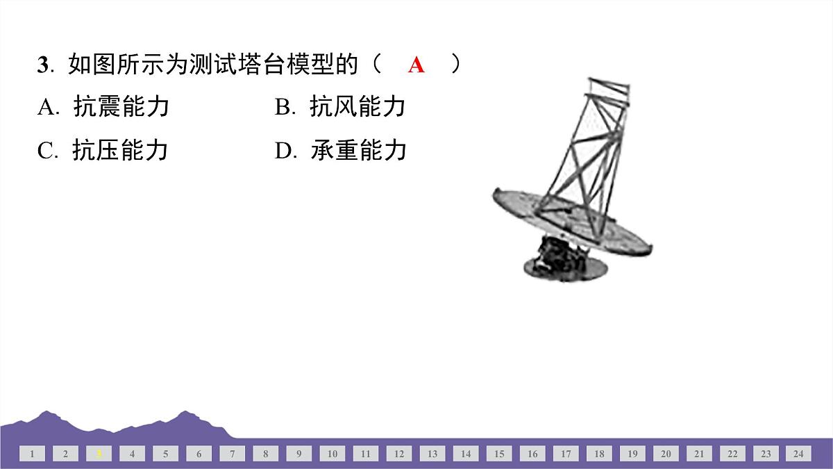 教科版(2017)科学六年级下册 期中测试(二)(习题课件)第4页