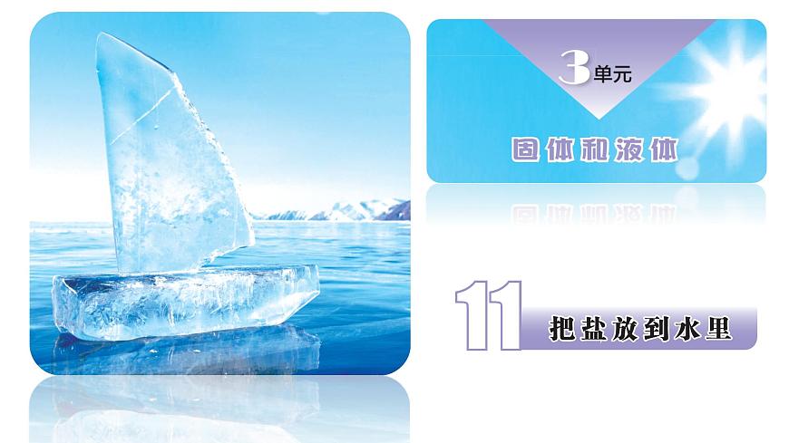 蘇教版三年級科學(xué)上冊3.11把鹽放到水里課件第1頁