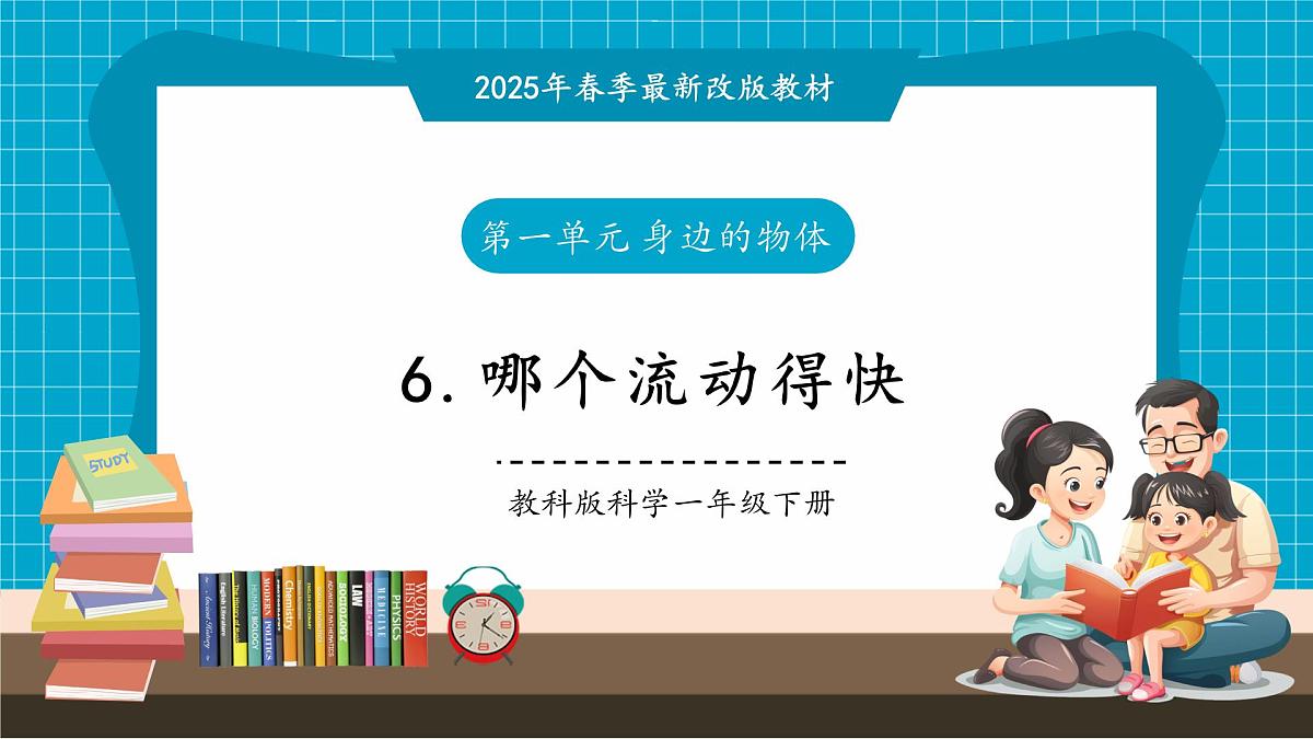 【大单元教学】1.6《哪个流动得快》课时课件第1页