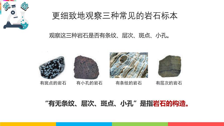 2024-2025学年教科版小学科学四年级下册教学课件 3.2认识几种常见的岩石第5页