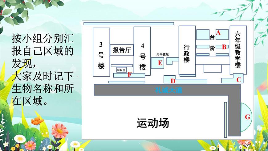 第2课《制作校园生物分布图》课件 教科版科学六年级下册第8页