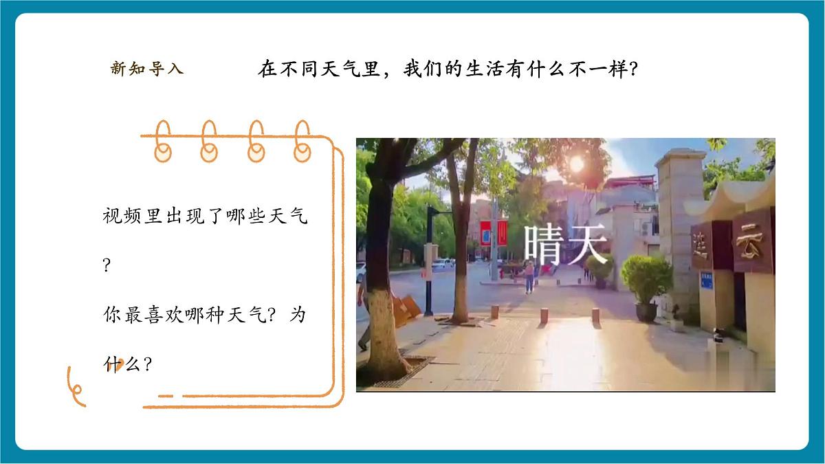 3.12《多样的天气》课时课件第3页