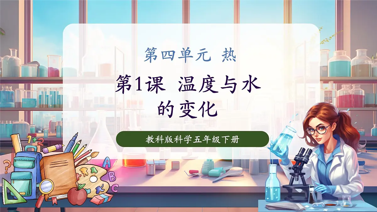 4.1 温度与水的变化(教学课件)第1页