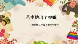教科版科學(xué)三年級(jí)下冊(cè) 動(dòng)物的一生 5.繭中鉆出了蠶蛾 課件