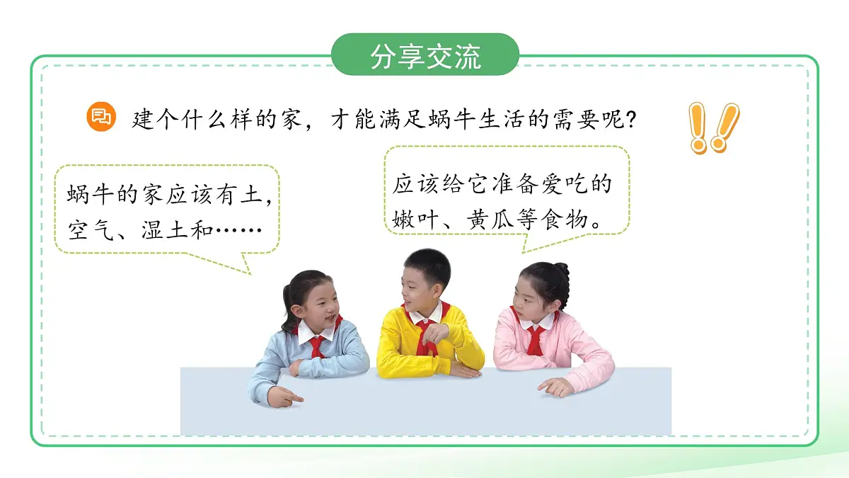 第12课 给蜗牛建一个小小的家(第2课时)课件 小学科学冀人版(2024)一年级下册教案第3页