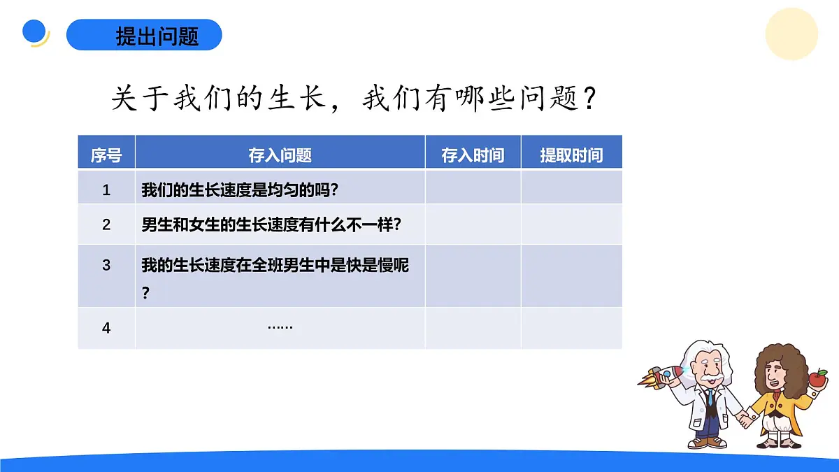 2025年秋大象版五年级科学上册 3.1我的健康体检表(课件)第3页