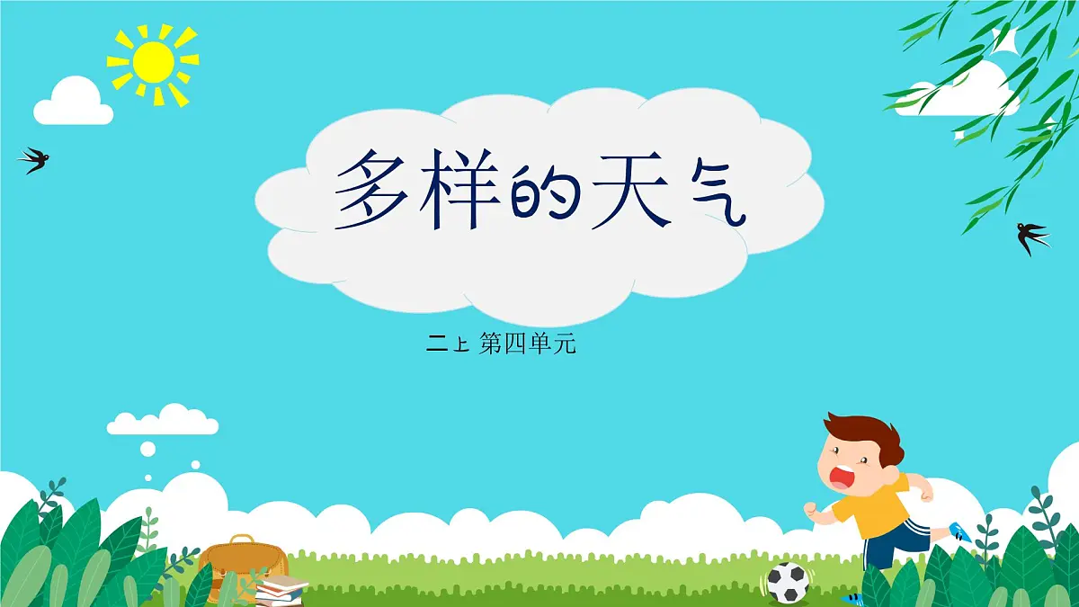 小学科学青岛版五四制二下第三单元7《多样的天气》课件第1页