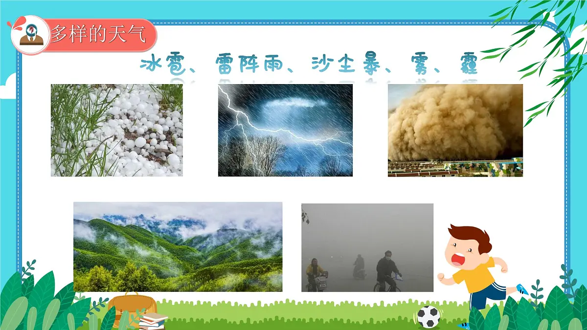小学科学青岛版五四制二下第三单元7《多样的天气》课件第4页