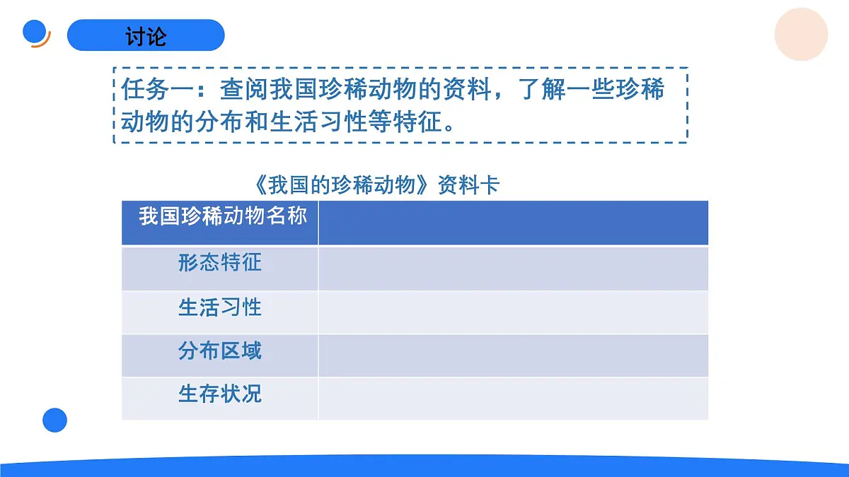 2025年秋人教鄂教版四年级科学上册 3.我国的珍稀动物(课件)第7页
