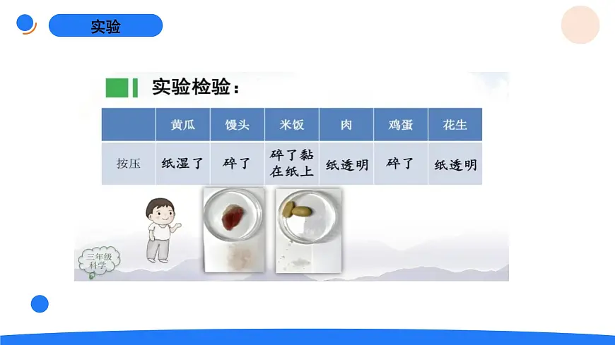 2025年秋人教鄂教版三年级科学上册 2.食物的营养(课件)第6页