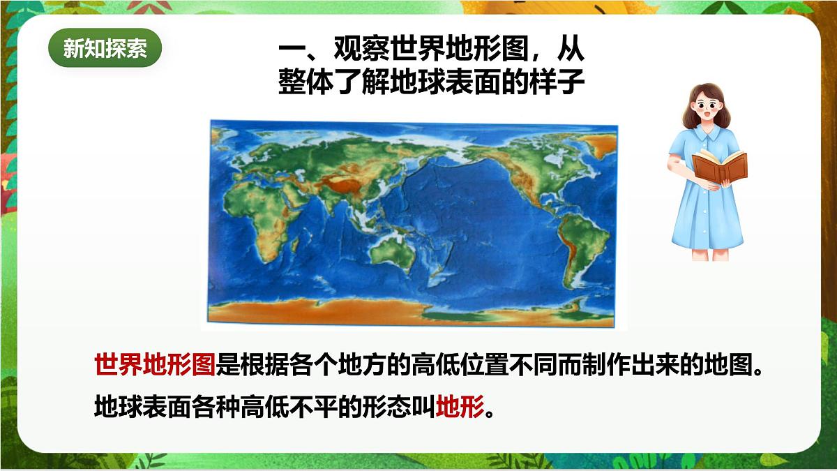 新教科版(2017)科学五上2.1《地球的表面》课件第4页