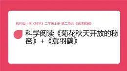 2025秋教科版科學(xué)二年級上冊第2單元科學(xué)閱讀課件