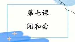 青島版（2024年）小學(xué)科學(xué)一年級上冊7.聞和嘗教學(xué)課件